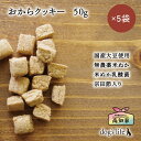 【20時~P5倍&15%OFFクーポン】【 高知県産|250g (50g×5) 】 犬 クッキー おやつ おから クッキー 国産 無添加 大豆 使用 犬用クッキー トリーツ おから 米ぬか 犬のおやつ 安心 小型犬 シニア犬 しつけ トレーニング 犬用おやつ 犬のオヤツ いぬのおやつ