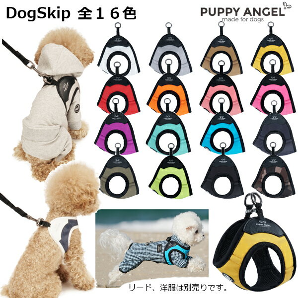 犬用 PAマガジオビビッドグラスハーネス バックルタイプ S,SM,M,ML,L,XLサイズ メガネ型 パピーエンジェル Puppy Ang…