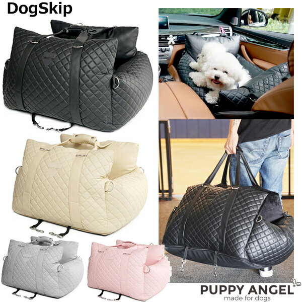 犬用 車用 車載 PAスリーウェイオールPUカーシートセット Lサイズ パピーエンジェル 犬 Puppy Angel(R) 3Way All PU Car Seat Set ( Cushion + All PU Cover )