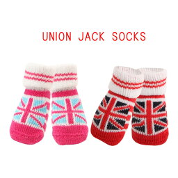 ユニオンジャックソックス 犬用靴下 ：S,M,Lサイズ UNION JACK SOCKS PUPPIA パピア pamd-so070 犬 犬用 ペット ドッグ