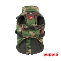 犬用ハーネスジャンパーマウンテニアII:S,M,LサイズPUPPIAパピア犬ペットドッグ洋服ダウンベスト胴輪送料無料