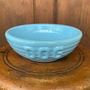 BAUER POTTERYMONTEREY DOG BOWLパウダーブル POWDERBLUE(犬用食器)バウアーポッタリーモントレードッグボウル