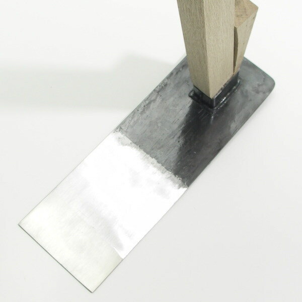 鉄　平鍬　尺1（330mm）　樫3尺5寸（1050mmこぶ付）柄付【神奈川・伊豆方面向き】