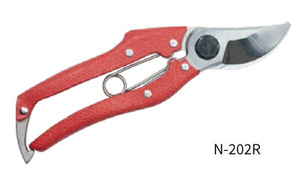 乐天商城 - 【メール便！】　　ニシガキ N-202R プロ 200 剪定鋏 180mm（赤柄）