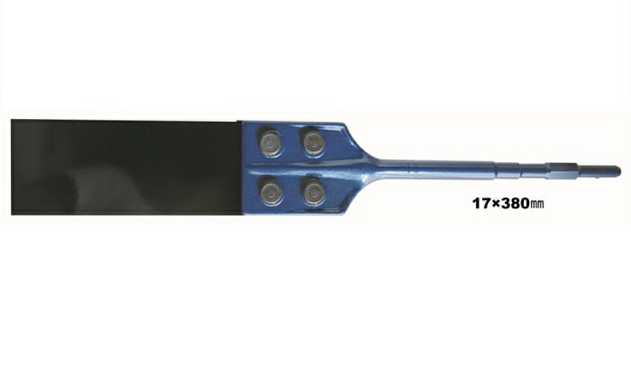 【宅配便！】　　ラクダ 10038 電動ハンマー用 スクレッパ N型 17H X 600mm [(株)清水製作所］日本製