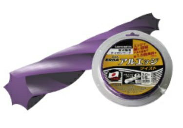 樂天商城 - 【メール便！】　　三陽金属 0525 アルエッジ6 ツイスト 3.0mm 15m ナイロンコード スプール巻式 草刈機用ナイロンカッター エルバカッター