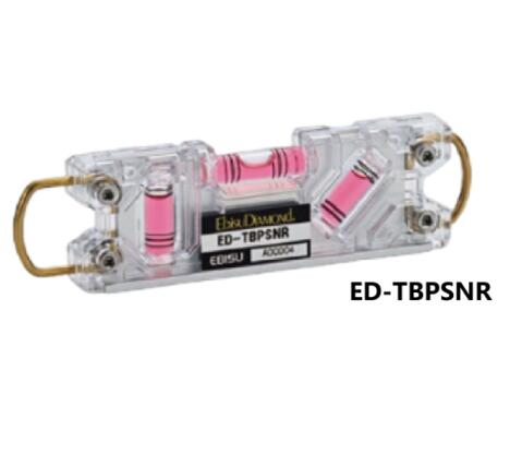 【メール便！】　エビス ED-TBPSNRトビレベル・プロS シルバー (気泡管レッド) [EBISU］レベル 水平器(4)