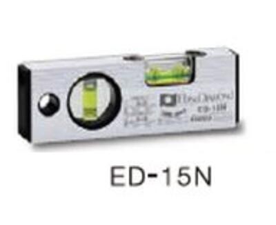 【メール便！】　エビス ED-15N ベーシックレベル・シルバー [EBISU］レベル 水平器