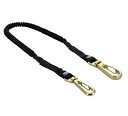 【メール便!】 DBLTACT DT-ST-07BK ◆ステンレスワイヤー入り布製安全コード 使用荷重2kg <フック2個> ブラック◆ 布製安全コード ダ...