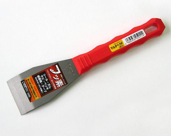 【メール便!】 仁作 No.5011 マルチヘラF(曲刃) 富田刃物 掃除 清掃
