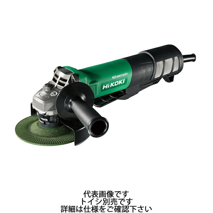 【HiKOKI（旧日立工機）】電子ディスクグラインダ 125mm 最大出力1400W パドルスイッチ ブレーキ付 100V【G13BYEQ 100V】 ※沖縄・離島は別途送料が必要