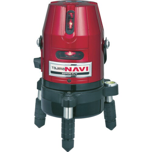 ◆【タジマ No.01】自動追尾　レーザー墨出し器NAVIゼロ　KJY《ZERON-KJY》高輝度矩十字・横レーザー受光器付 ※沖縄・離島は別途送料が必要