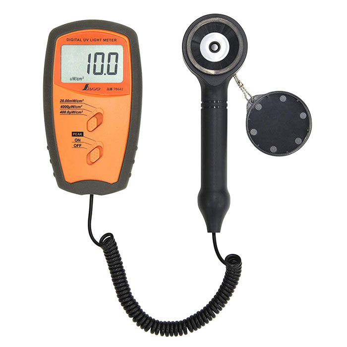 シンワ測定デジタル紫外線強度計セパ...