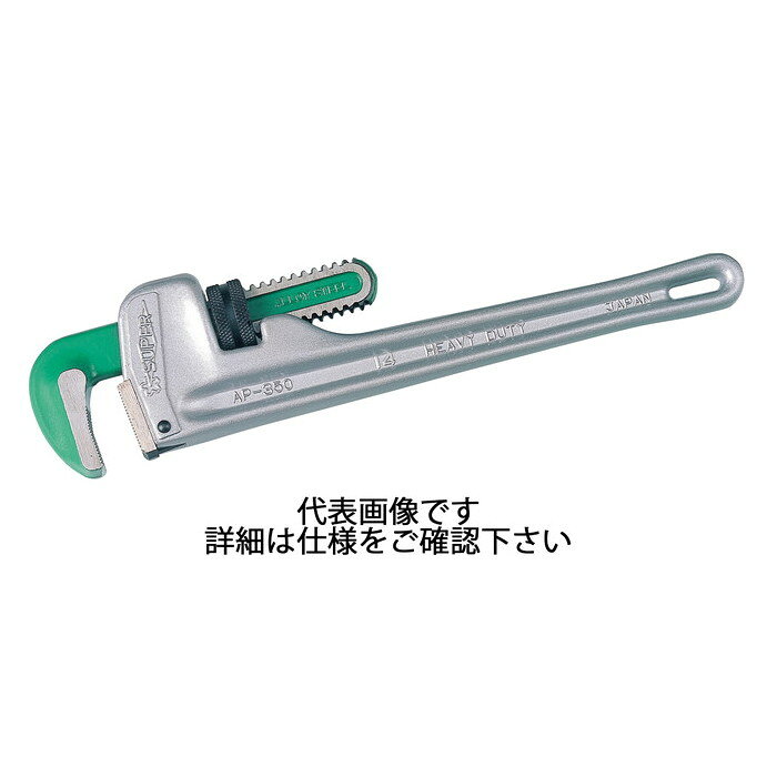 Rakuten - スーパーツール | アルミ製ストレートパイプレンチ被覆管専用 クワエラレル管外径15〜80mm [ AP450N ] | SUPERTOOL ※沖縄・離島は別途送料が必要