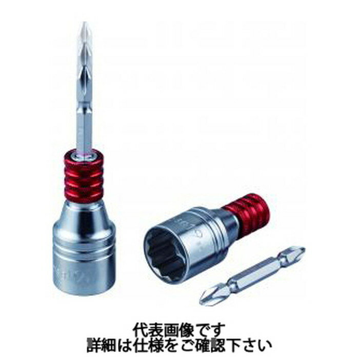 スーパーツール | 電ドル用ソケットビット(ビット着脱式) ショートタイプ 対辺8mm [ DSB8 ] | SUPERTOO..