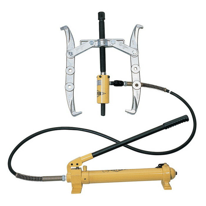 スーパーツール | 2本爪油圧プーラセット 被引抜キ物ノ直径120〜300mm 幅170mm [ GLP12 ] | SUPERTOOL ※沖縄・離島は別途送料が必要