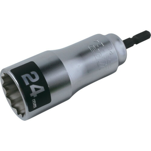 Rakuten - トップ工業 電動ドリル用12角ソケット [ ESS-24 ] 対辺寸法24mm ※沖縄・離島は別途送料が必要