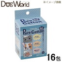 耳や目の汚れ落としなどに、精製水のみ使用のやさしいウエットコットンです。 個別包装で蒸発を防ぎ、殺菌済みなので衛生的にも安心してご使用いただけます。皮膚が敏感な犬や猫にオススメです。 ■内容量：16包入り ■仕様：6cm×7.5cm ■仕上り：2ッ折 ■原産国：日本 ■JAN：4562164190455■特長 ・精製水のみ使用しているので肌の敏感なワンちゃん、ネコちゃんにもやさしくオススメです。 ・消毒液（エタノール）、香料、防腐剤は不使用。エタノール独特のニオイなど気にせず使用できます。 ・殺菌済みのコットンが1枚ずつアルミ包装（個包装）されているので、衛生面でも安心して使用できます。 ・大切なペットのために、安心・安全のMade In Japn（国内製造）です。 ■使用例 目や耳の周り、ペットの敏感な部分（肌・皮膚・肉球）など、清潔に保ちたい箇所にご使用ください。 ※コットンに含まれる水分が多いと感じた場合、ご使用前に軽く絞ってください。 ■ご使用上の注意 ・開封後は、なるべく早くご使用下さい。 ・使い切りのコットンです。繰り返し使用しないでください。 ・使用後は、トイレに流さないで、衛生的に処理をしてください。 ・コットンの表面あるいは内部に、黄色又は黒色の斑点状のものが見つかることがありますが、これは綿の実殻ですので、使用上での心配はありません。 ・開封後は、高温や直射日光のあたる場所を避け、お子様の手の届かない所に保管してください。