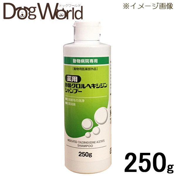 薬用酢酸クロルヘキシジンシャンプー 犬猫用 250g（動物用医薬部外品）