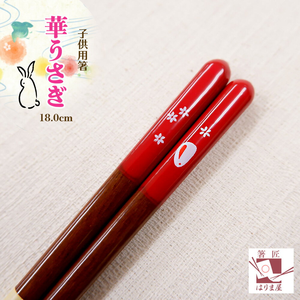 箸 子供 食洗機対応 子供箸 華うさ�