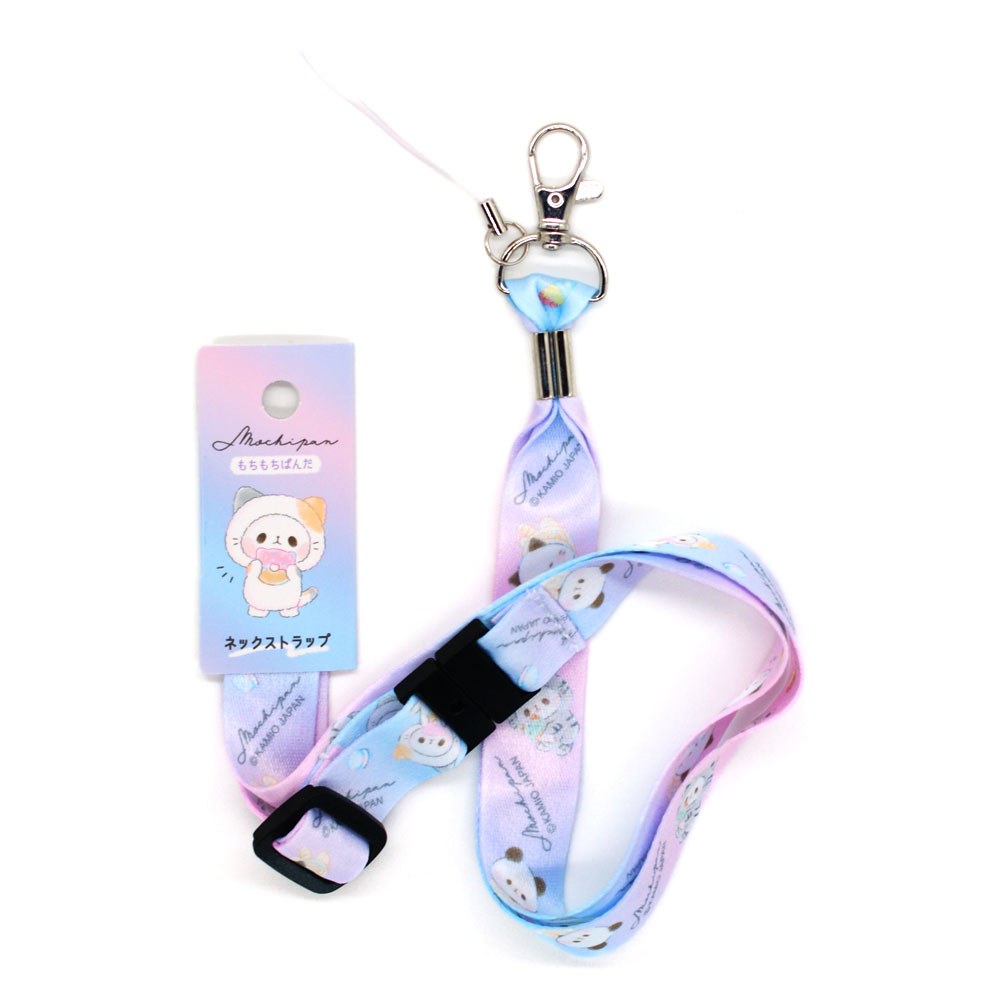 【5日限定最大5%OFFクーポンあり】ネックストラップ 女の子 向け もちもちぱんだ ねこねこスイーツパーティー カミオジャパン おしゃれ で かわいい 文房具