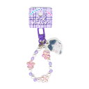 【18日限定5%OFFクーポンあり】アクリルチャーム付き ビーズキーホルダー ねこ 女の子 向け クーリア おしゃれ で かわいい 文房具