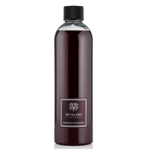 送料無料 Dr.Vranjes ドットール・ヴラニエス ディフューザー 500ml レフィル リフィル ROSSO NOBILE ＜ロッソ ノービレ＞ スティック付 ルームフレグランス ルームフレグランス 人気 インテリア アロマ イタリア 芳香剤 詰め替え ベリー シトラス フルーティー フローラル