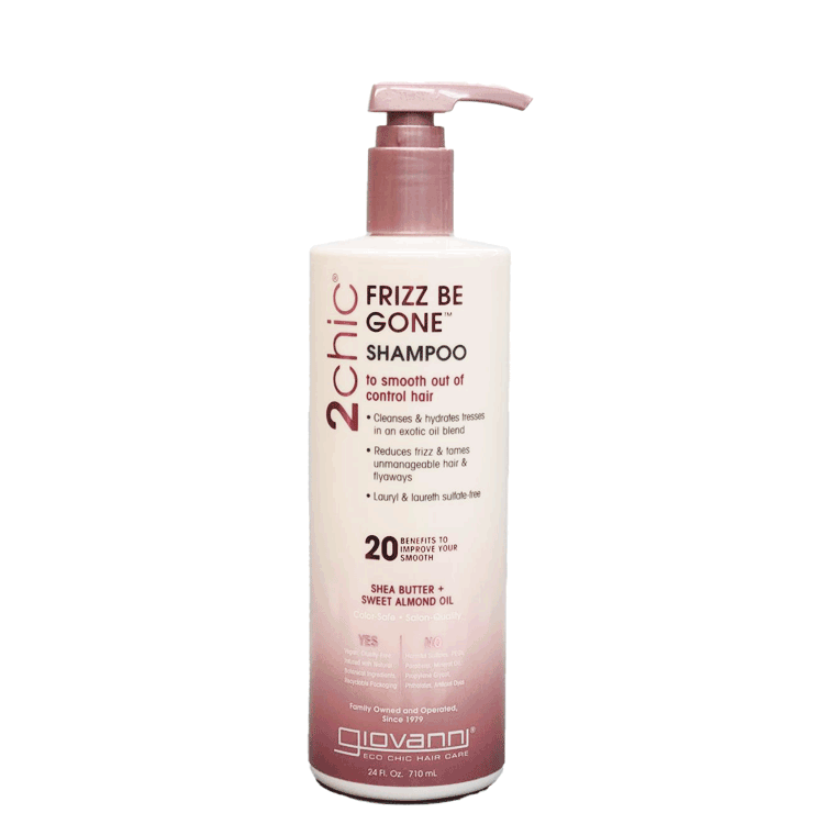 ジョバンニ ジョヴァンニ giovanni 2chic フリッズビーゴーン シャンプー 710ml ヘアケア オーガニック 自然派 植物エキス ボタニカル ダメージケア キューティクル 熱ダメージ 紫外線 ドライヤー 乾燥 ハリ コシ ツヤ まとまる うるおい