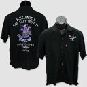 アビレックス AVIREX 半袖テンセル 刺しゅうスカシャツ “TENCEL EMBROIDERED SUKA SHIRT” 783-4123013