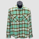 アビレックス 長袖ミリタリーチェックシャツ “AVIREX CHECK WORK SHIRT” 783-4920002(4)