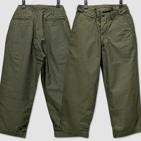 Rakuten - バズ・リクソンズ　BUZZ RICKSON'S　トラウザースパンツ TYPE M-43　“CLOTHING CORP TROUSERS FIELD TYPE M-43” BR42587