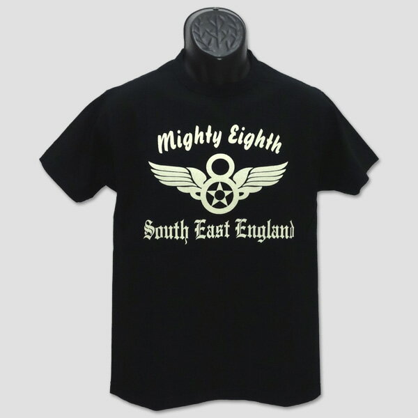 バズ・リクソンズ　BUZZ RICKSON'S　ミリタリー半袖Tシャツ　“MIGHTY EIGHTH” BR77542