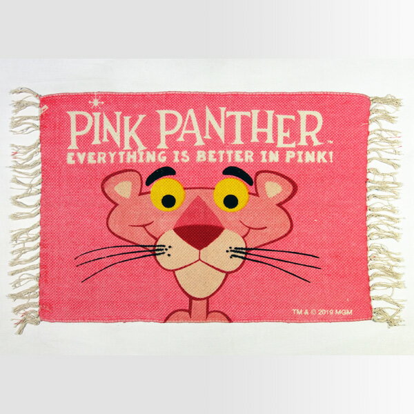 アメリカン・コットンフロアマット AMERICAN COTTON FLOOR MAT　“PLNK PANTHER COTTON MAT” PP-LAY