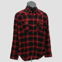 インディアン・モーターサイクル INDIAN MOTORCYCLE 長袖ウェスタンシャツ “RAYON OMBRE CHECK L/S WESTERN SHIRT” IM27741(4)