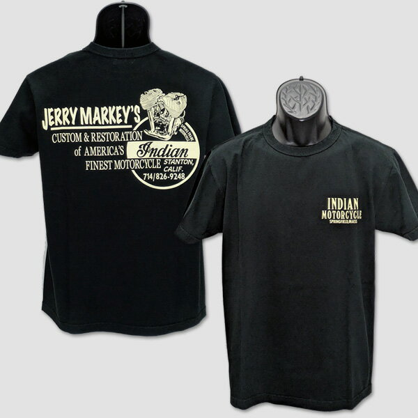 Rakuten - インディアン・モーターサイクル　INDIAN MOTORCYCLE　プリントTシャツ　“MARKEY'S T-SHIRT” IM79555