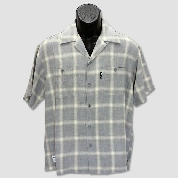 Schott ショット オンブレ半袖シャツ　“Schott OMBRE PLAID S/S SHIRT” 3123016
