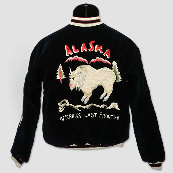テーラートーヨー　TAILOR TOYOリバーシブル・別珍スカジャケット　“MOUNTAIN GOAT” x　“ALASKAN FLAG” TT15544