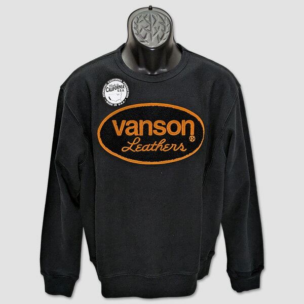 Rakuten - バンソン　Vanson　vanson U.S.A.スウェット・トレーナー　“vanson U.S.A.SWEAT SHIRTS” NVSZ-2505