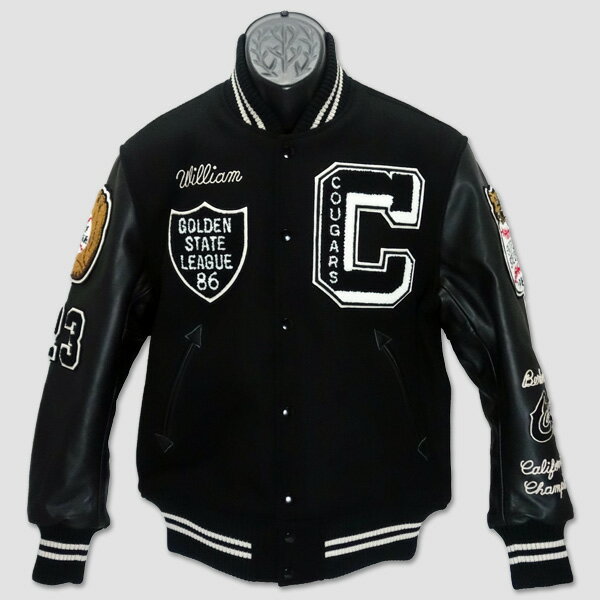 Rakuten - ホワイツビル　Whitesville　30oz ウール・メルトン AWARD JACKET　“COUGARS AWORD JACKET” WV15166