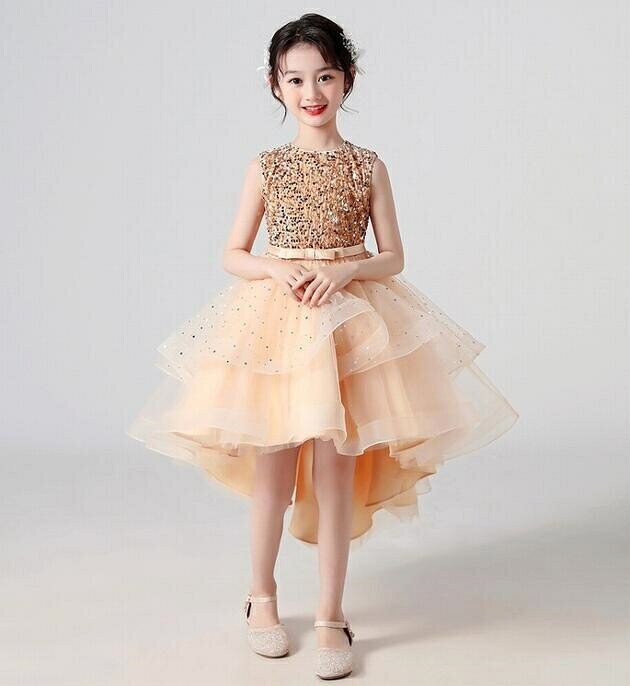 子供ドレス　ピアノ発表会ドレス　子供フォーマルドレスフラワーガール　ブルー　レッド　ホワイト　ゴールド　パープル　子供服　女の子ドレス　プリンセスドレス　コンクールドレス　お誕生会　結婚式ドレス　キッズドレス
