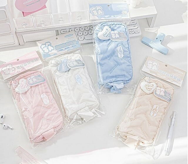 Rakuten - 【送料無料】ペンケース　筆箱 筆入れ 文具用品収納 文房具ケース 大容量 筆箱 ペンケース 多機能 中学生 高校生 子供 小学生 シンプル おしゃれ ふでばこ 小物収納 女子 ポーチ 筆入 鉛筆 万年筆 文房具収納 消しゴム 化粧品収納 電子アクセサリー収納　4色