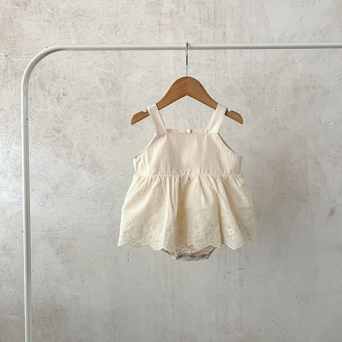 Rakuten - キッズ　サマーレースロンパース　韓国子供服　66cm〜90cm