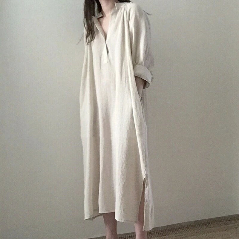 樂天商城 - 2カラー　レディース　プルオーバーワンピース　韓国レディース服　S〜XL