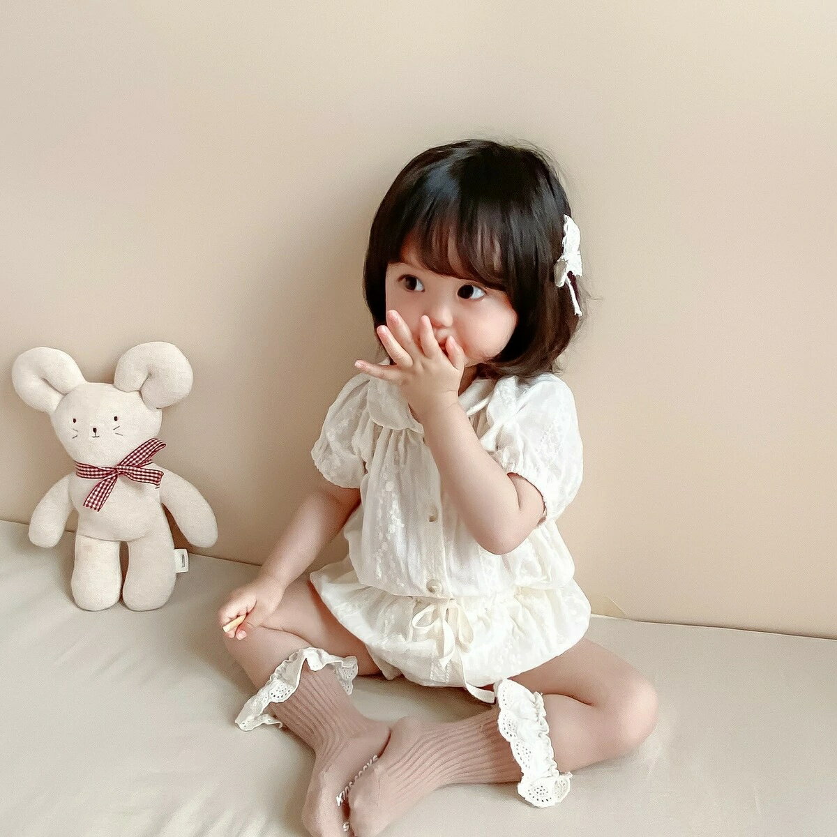 Rakuten - キッズ　シアーセットアップ　韓国子供服　66cm〜100cm