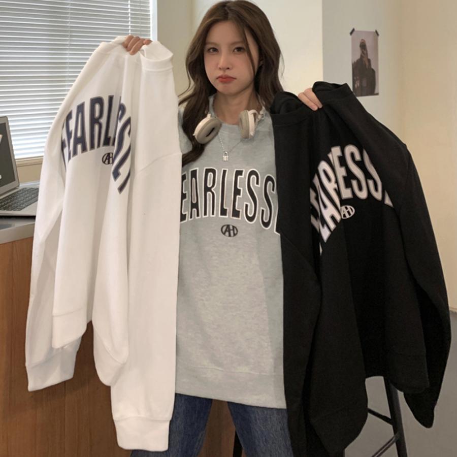 樂天商城 - BF風トレーナー 体型カバー スウェット