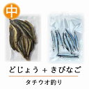 【タチウオ 釣り テンヤ 釣り 餌 ！】冷凍 どじょう (中)100gと 冷凍 きびなご 10匹の 釣り セット！ 太刀魚 の テンヤ 釣り に最適な 釣り エサ がそろう！ つり 餌 最強セット