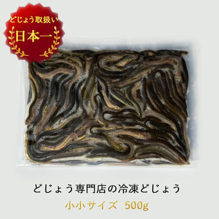 【 どじょう 日本一】 冷凍 どじょう 500g 小小 【約7cm 約250匹】 エサ どじょう 冷凍 エサ 釣り えさ 熱帯魚 古代魚 餌 に どじょう ..