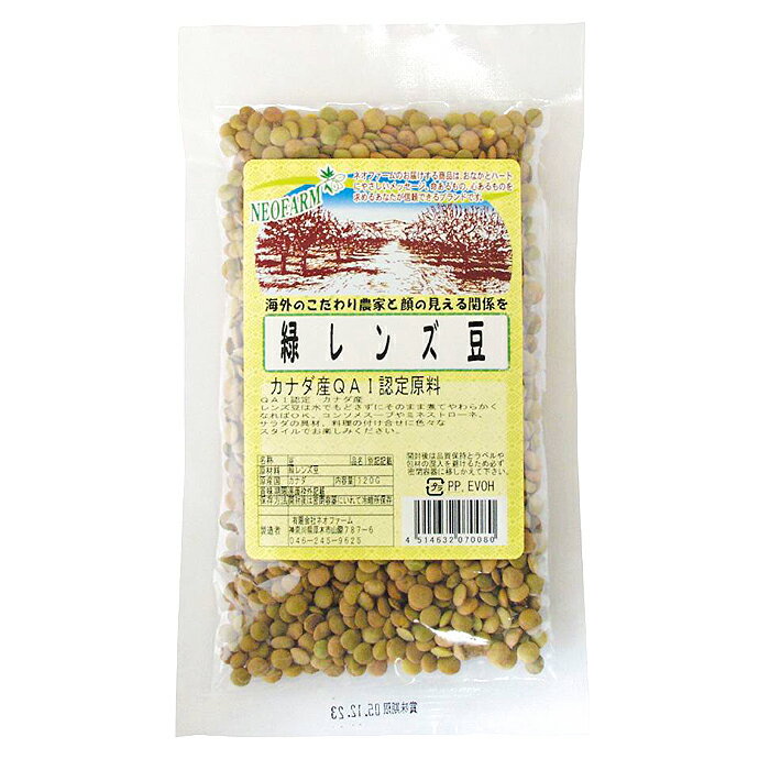 緑レンズ豆