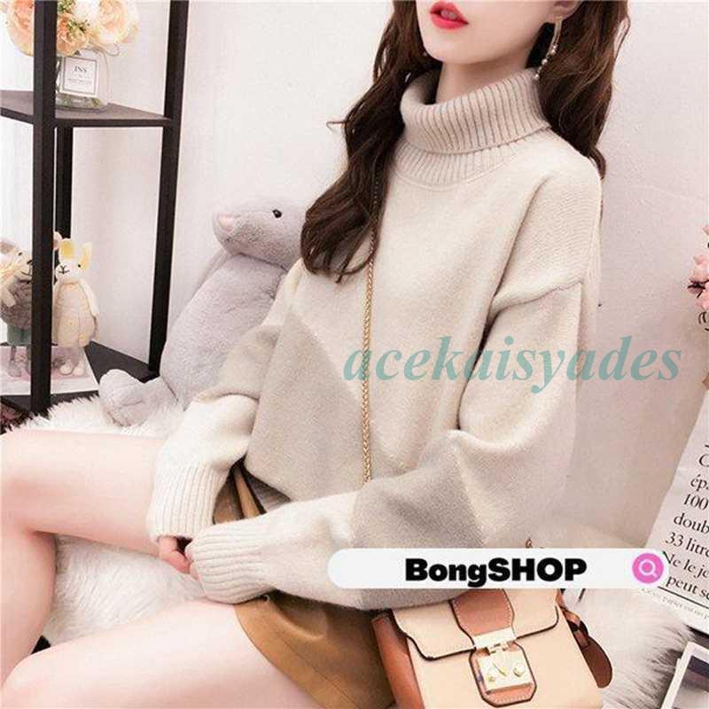 ニットセーターレディース3色秋冬4...