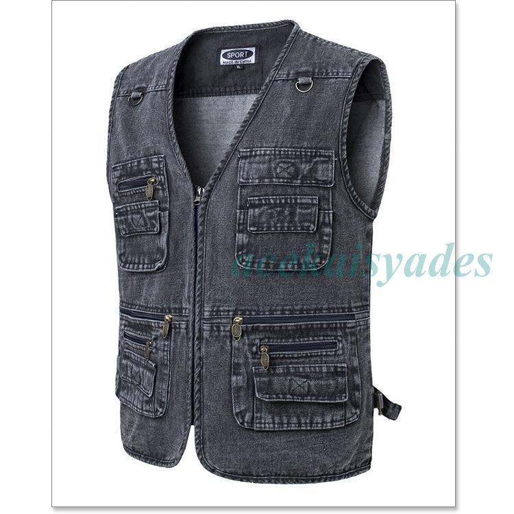 「2024新品発売」 ベスト メンズ カジュアル 大きいサイズ 5L 6L 春 夏 秋 冬 アウトドア キャンプ ポケット 釣り 40代 50代